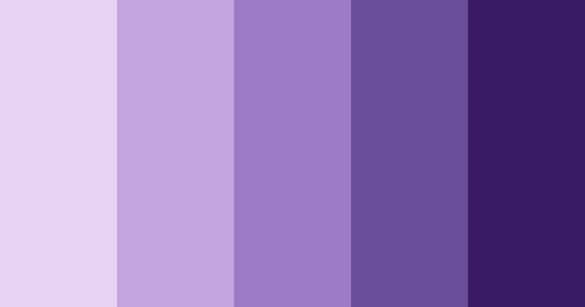 Download mystic amethyst dreams color palette PNG image (landscape)