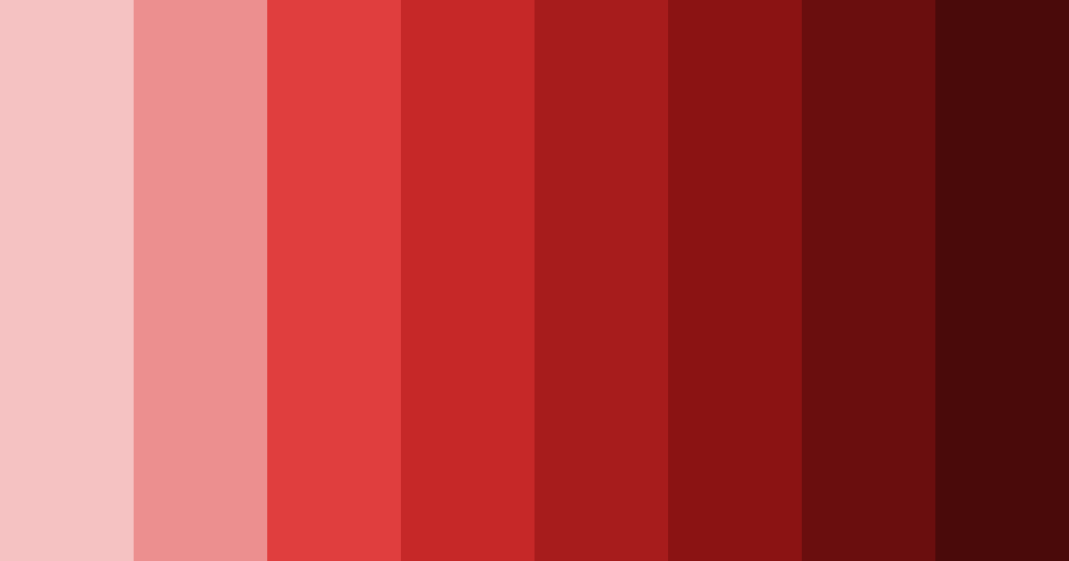 Download crimson cascade color palette PNG image (landscape)