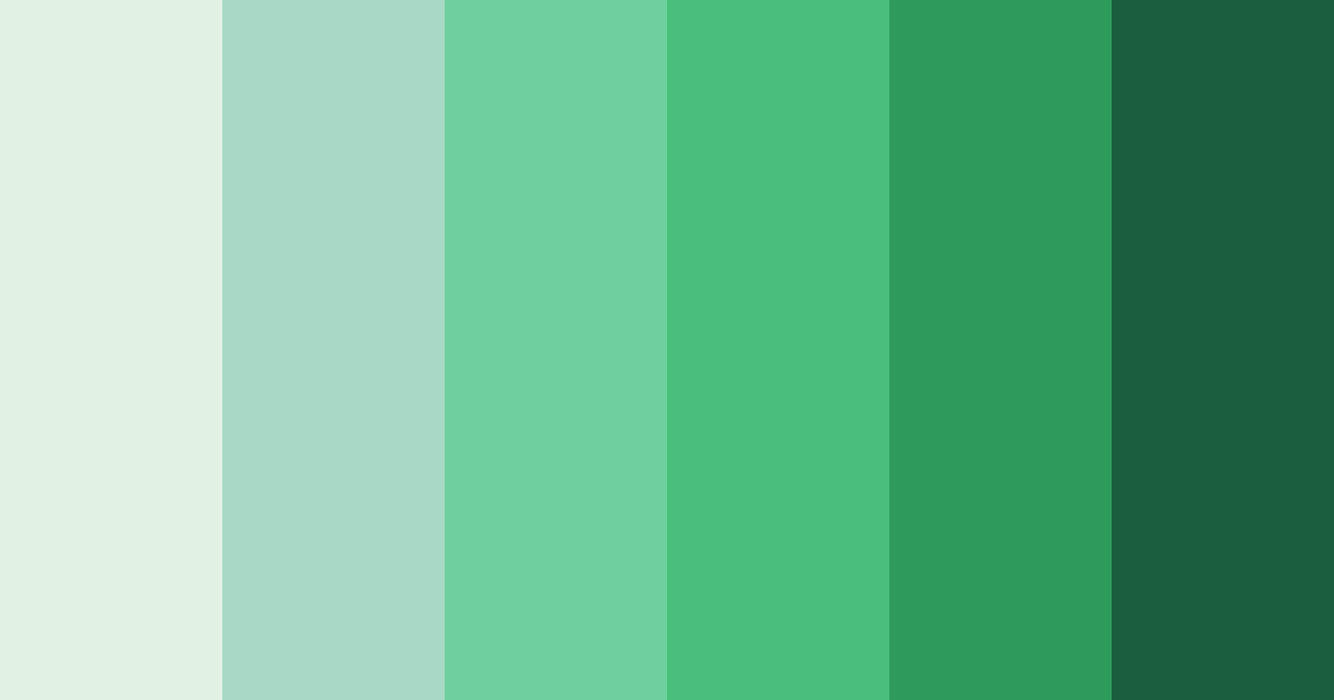 Download frosted verdant legion color palette PNG image (landscape)