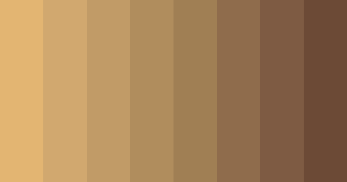 Download brown sandstone color palette PNG image (landscape)