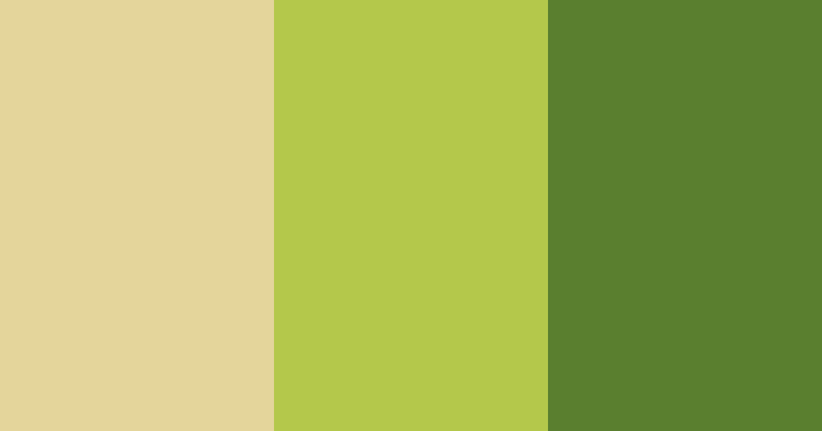 Download verdant elegance color palette PNG image (landscape)