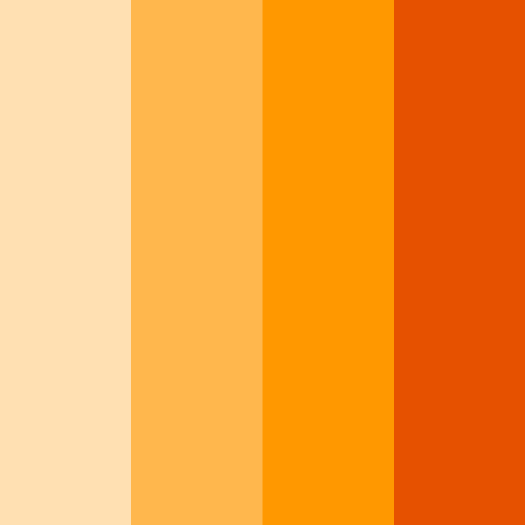 Download citrus burst color palette PNG image (square)