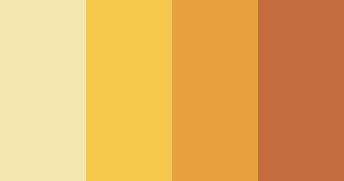 Download golden harvest sunset color palette PNG image (landscape)