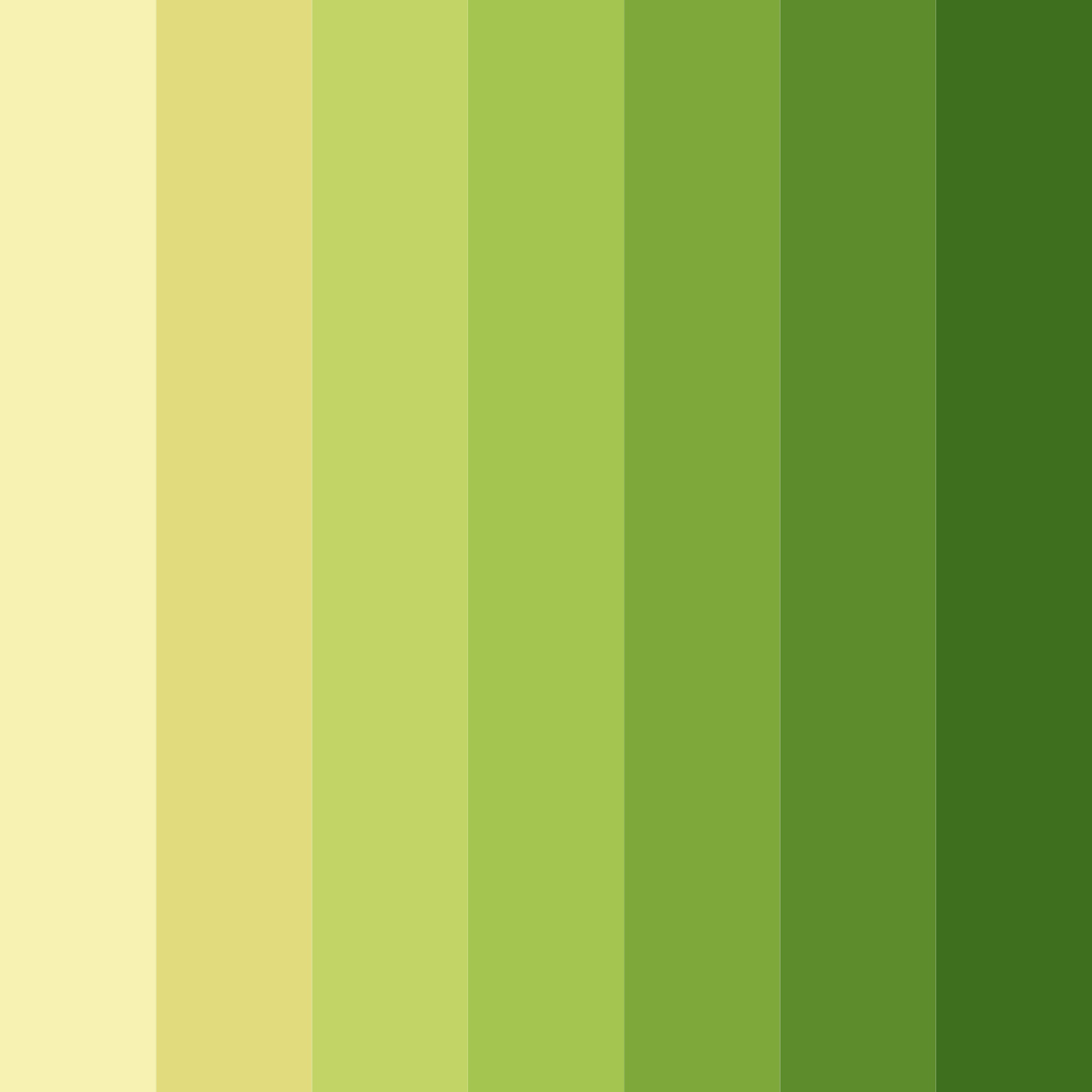 Download emerald spring in medellín color palette PNG image (square)