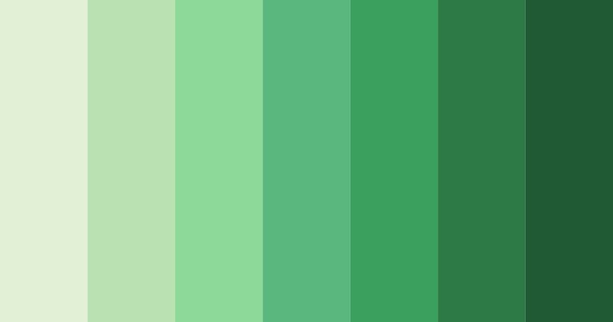 Download serene matcha garden color palette PNG image (landscape)