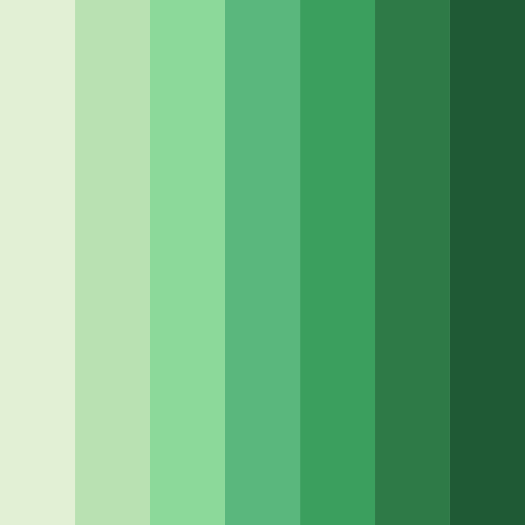 Download serene matcha garden color palette PNG image (square)