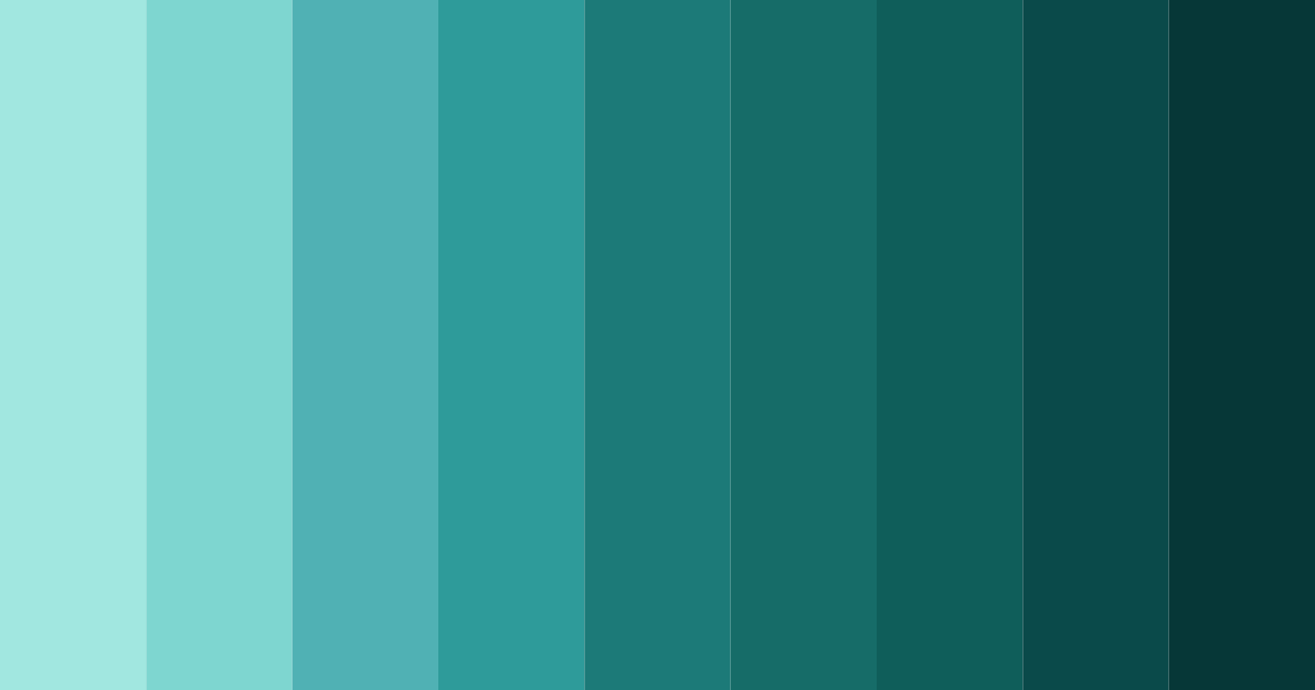 Download tropical lagoon color palette PNG image (landscape)