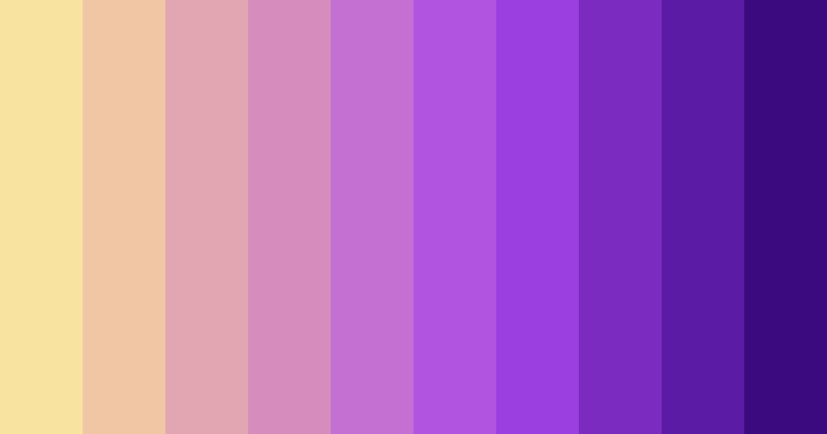 Download purple dream color palette PNG image (landscape)