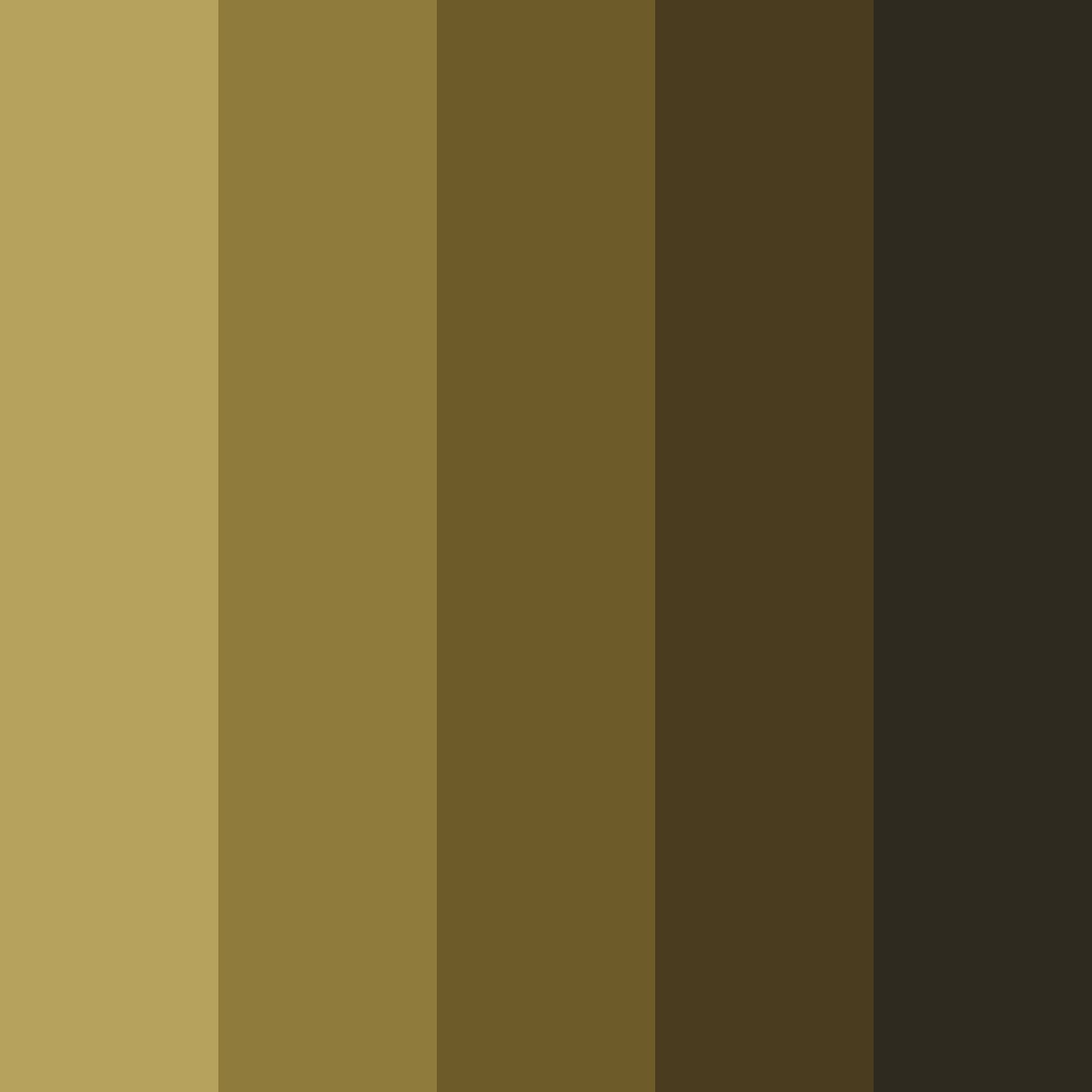 Download dark brown halloween color palette PNG image (square)