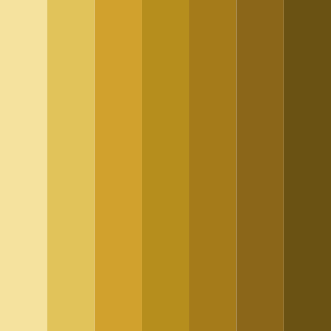 Download mustard fields color palette PNG image (square)