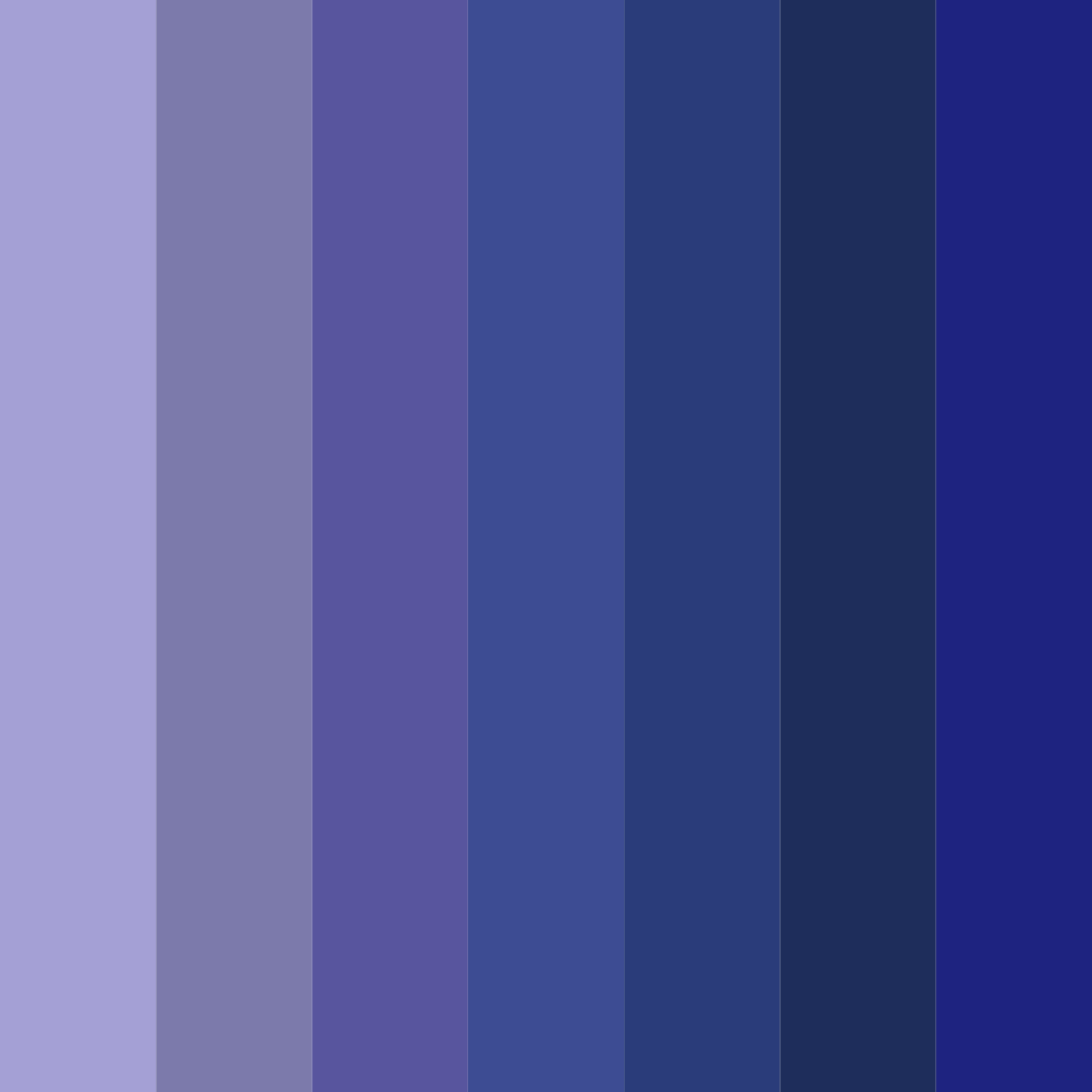 Download dark blue color palette PNG image (square)