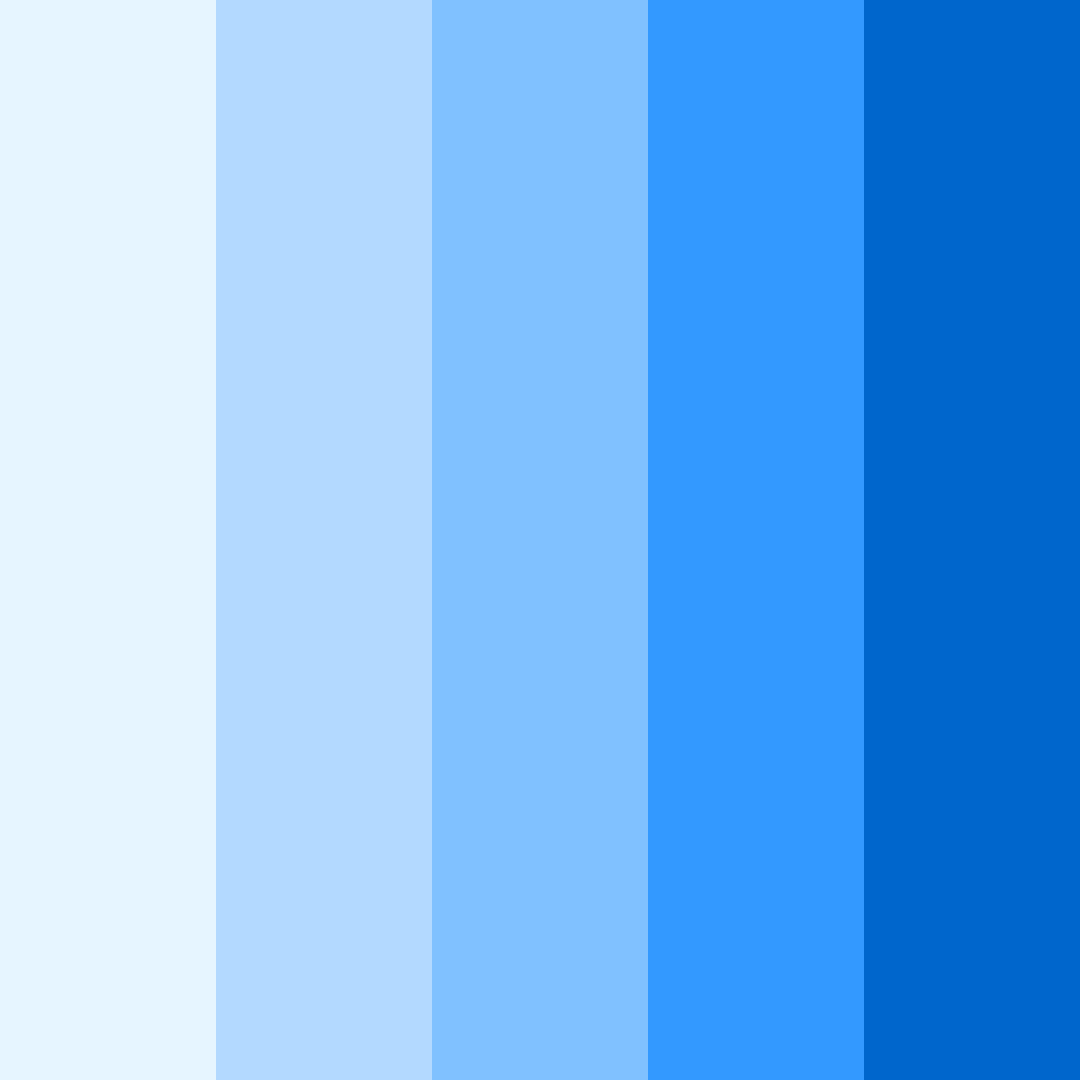 Download blue office color palette PNG image (square)