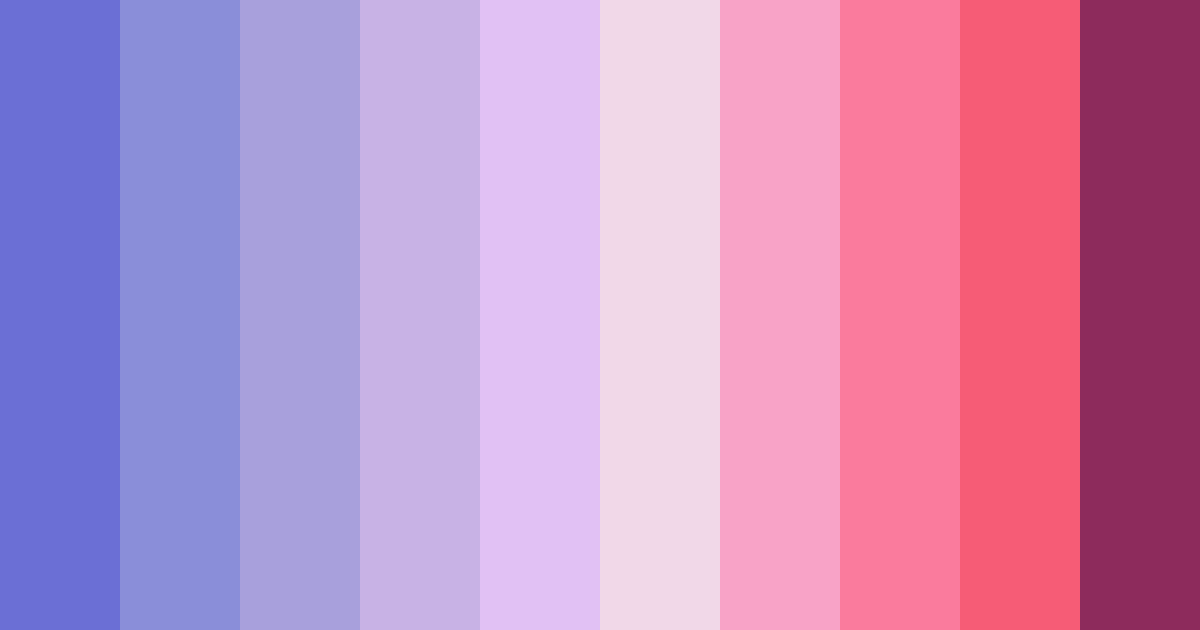 Download twilight blossoms color palette PNG image (landscape)