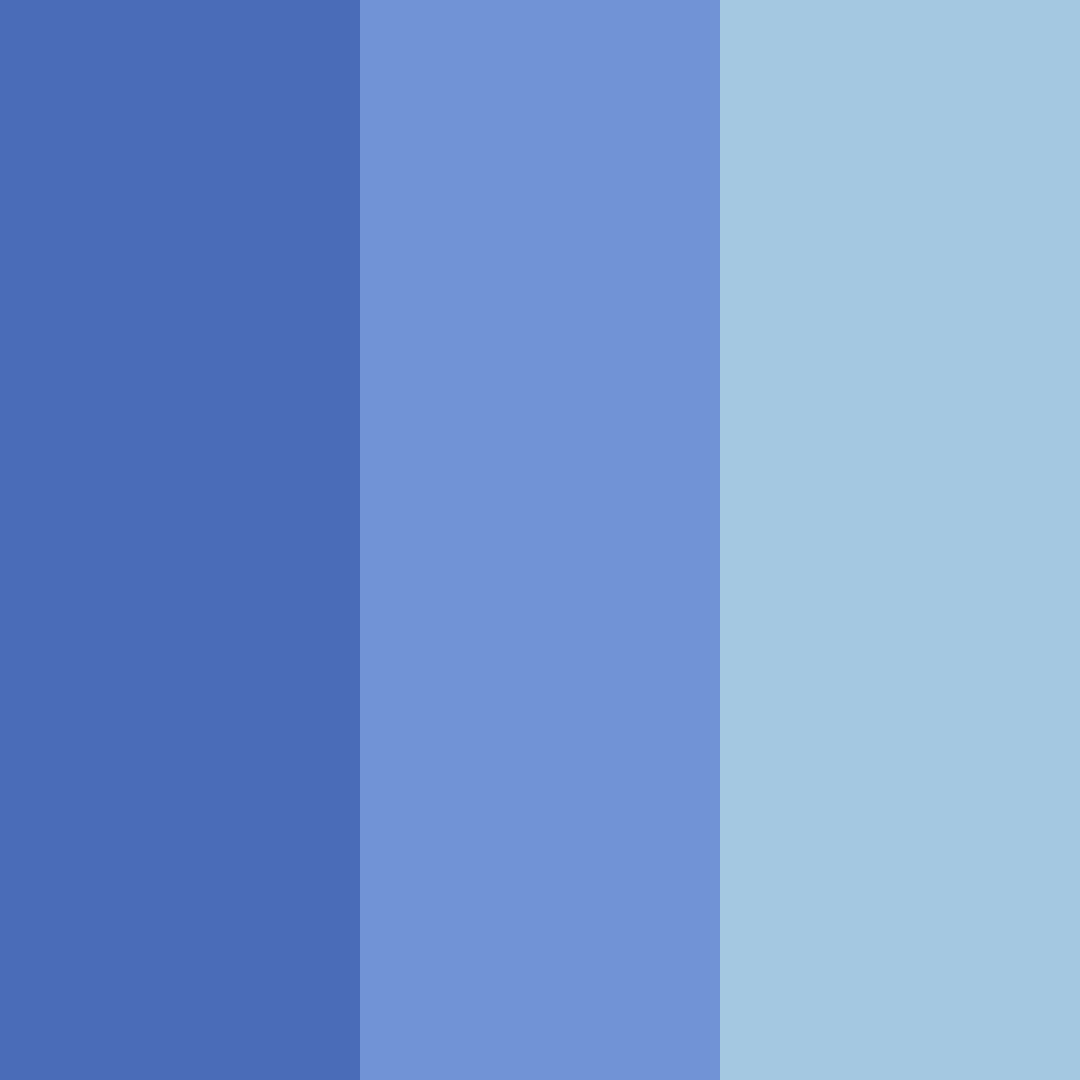 Download blue horizon color palette PNG image (square)