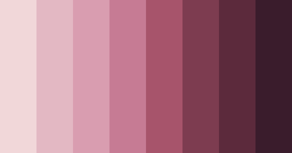 Download burgundy bliss color palette PNG image (landscape)