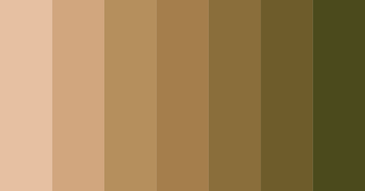 Download desert mirage color palette PNG image (landscape)