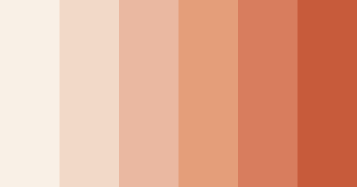 Download sunset sorbet color palette PNG image (landscape)