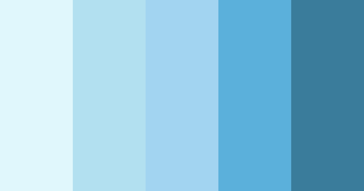 Download serenity waves color palette PNG image (landscape)