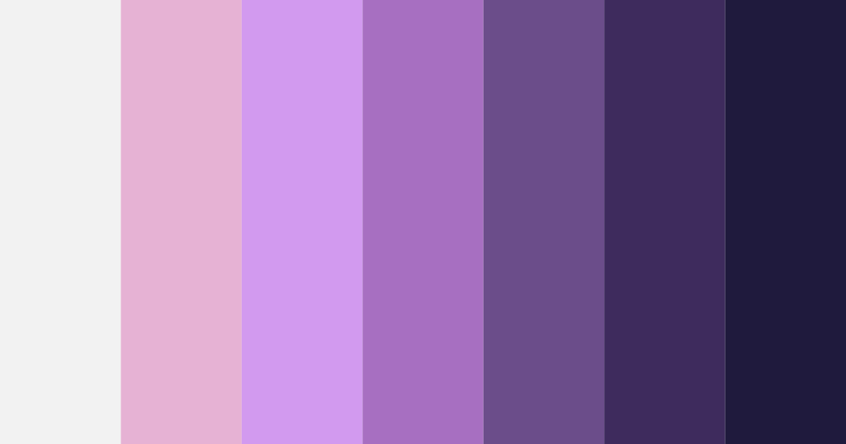 Download whimsical twilight color palette PNG image (landscape)