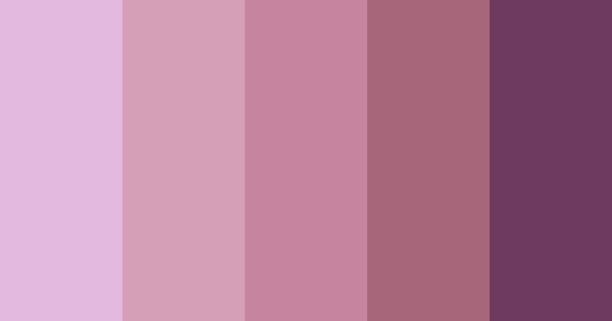Download whispers of amethyst color palette PNG image (landscape)