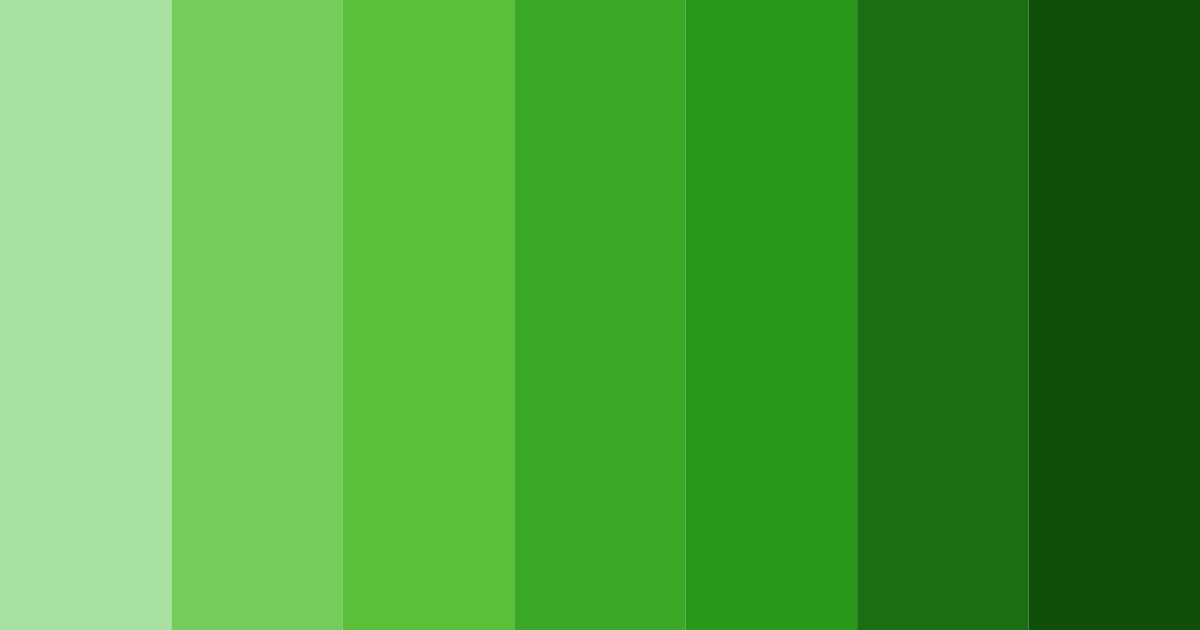 Download neon green vibes color palette PNG image (landscape)