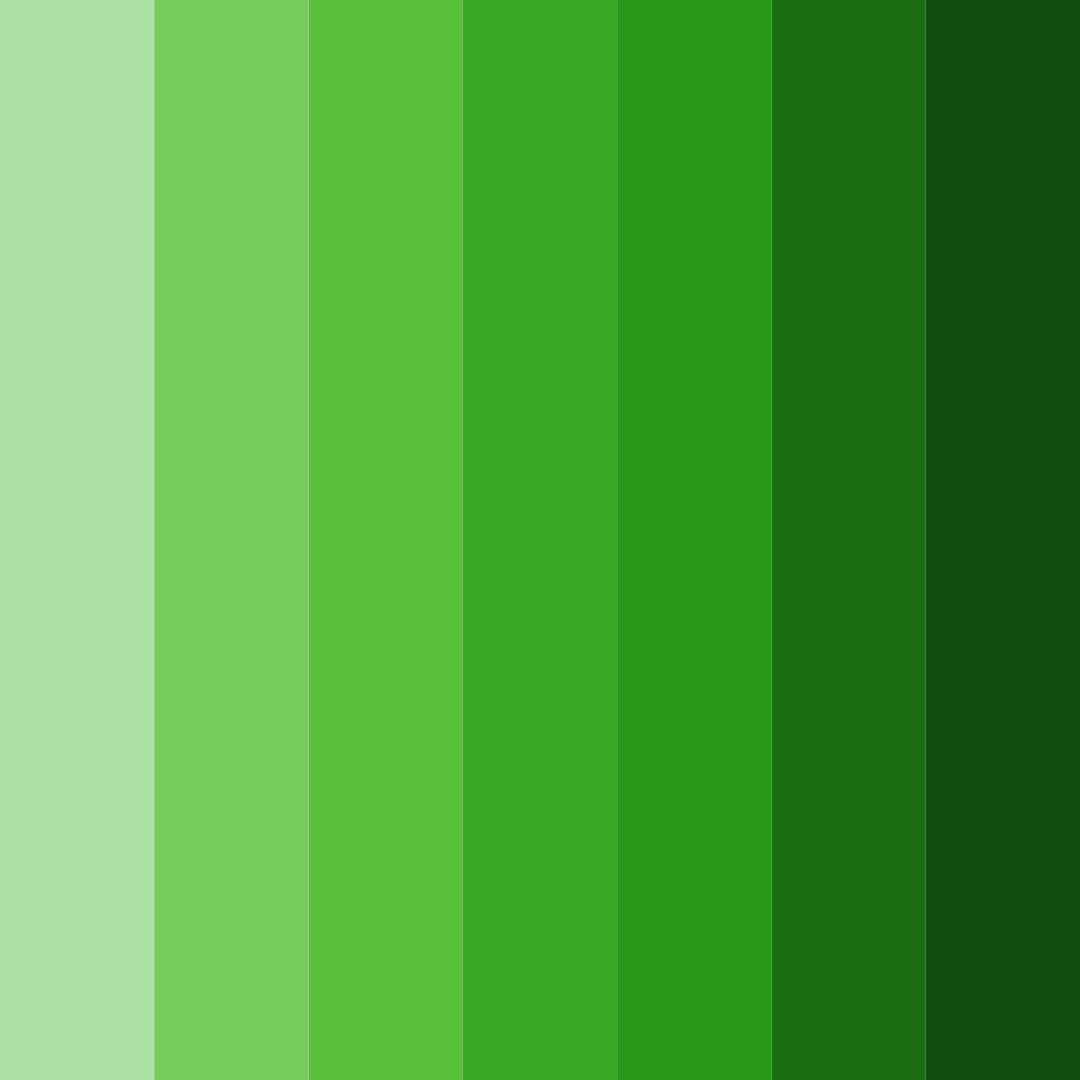 Download neon green vibes color palette PNG image (square)