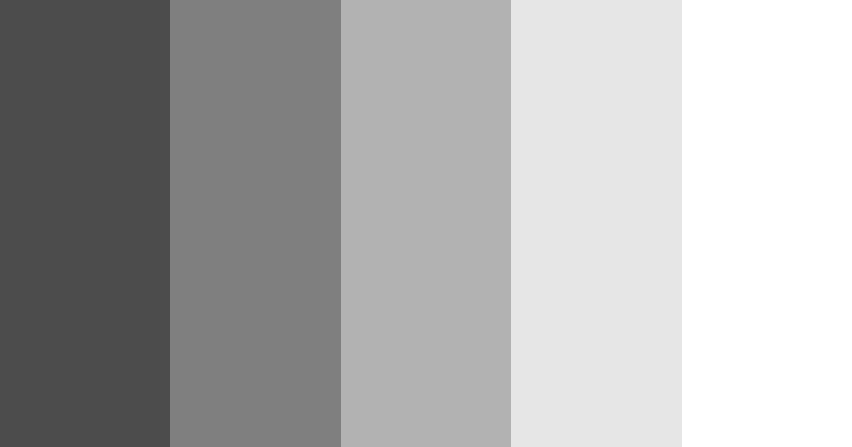 Download shades of gray color palette PNG image (landscape)