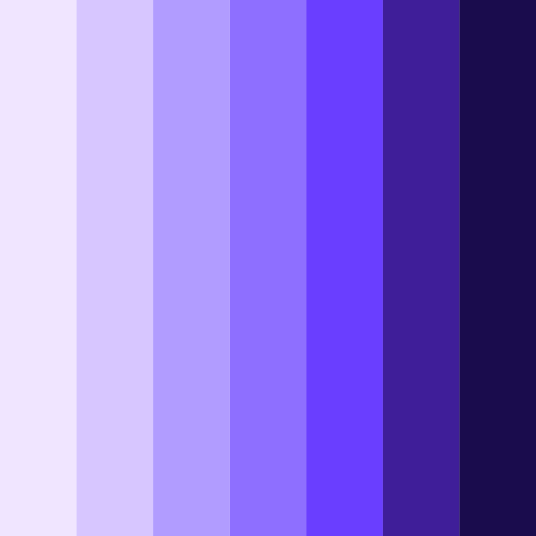 Download ethereal twilight color palette PNG image (square)