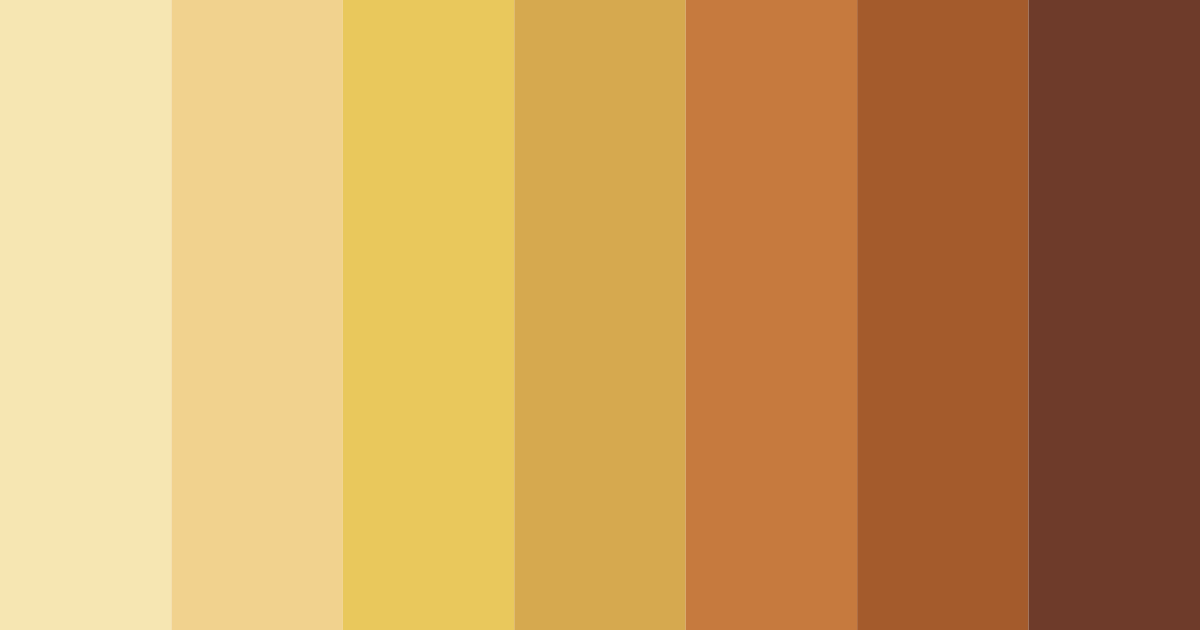 Download golden earth color palette PNG image (landscape)