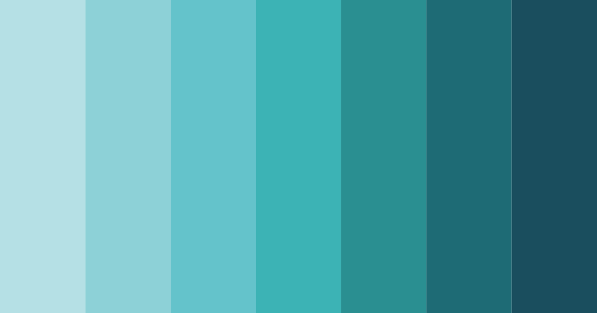 Download crystal waters color palette PNG image (landscape)