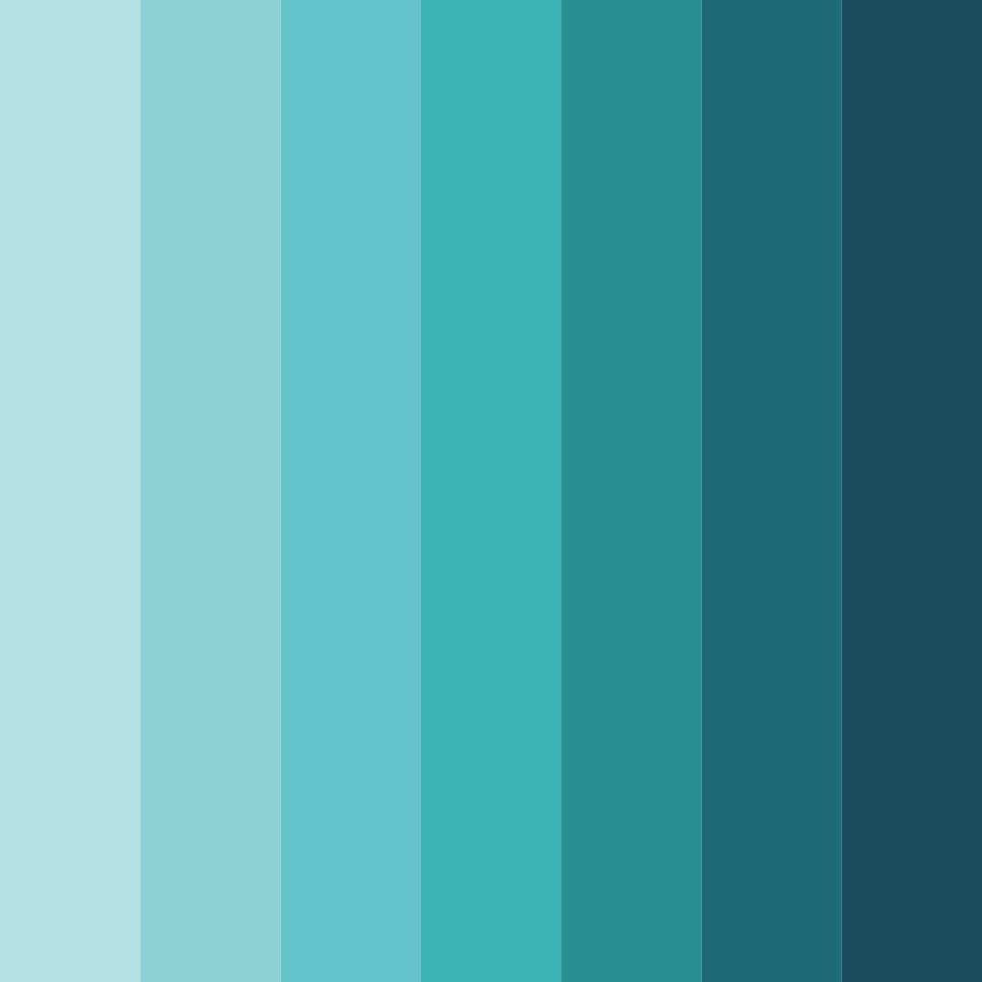 Download crystal waters color palette PNG image (square)