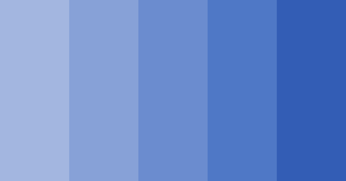 Download blue horizon bliss color palette PNG image (landscape)