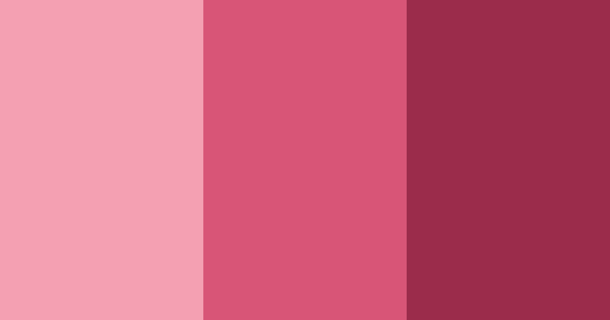 Download blushing rose garden color palette PNG image (landscape)