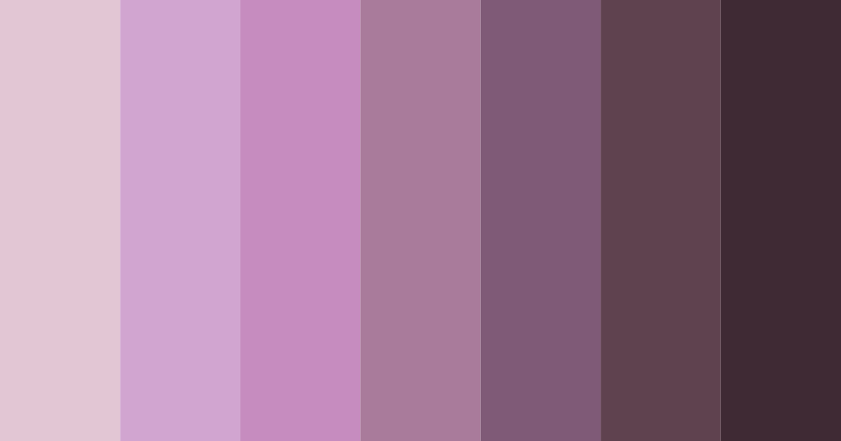 Download muted purple color palette PNG image (landscape)