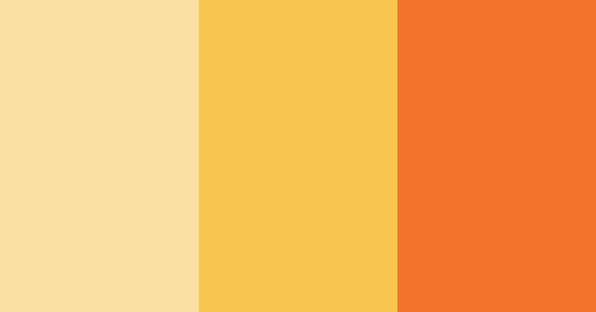 Download sunset citrus harmony color palette PNG image (landscape)