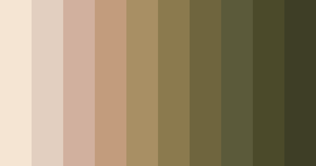 Download beige sand color palette PNG image (landscape)