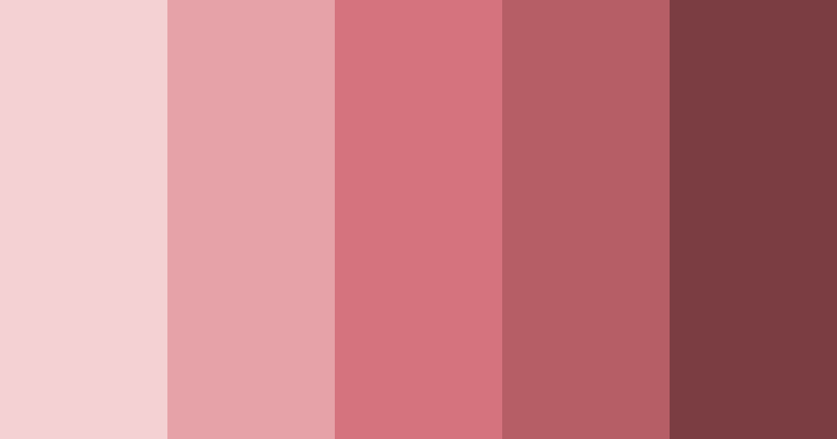 Download blushing timber color palette PNG image (landscape)