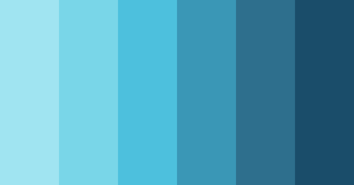 Download aqua geometry color palette PNG image (landscape)