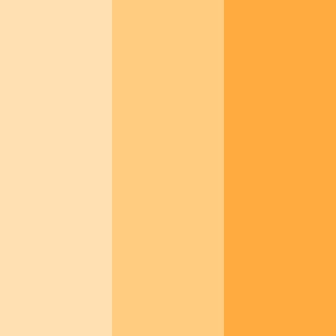 Download light orange color palette PNG image (square)