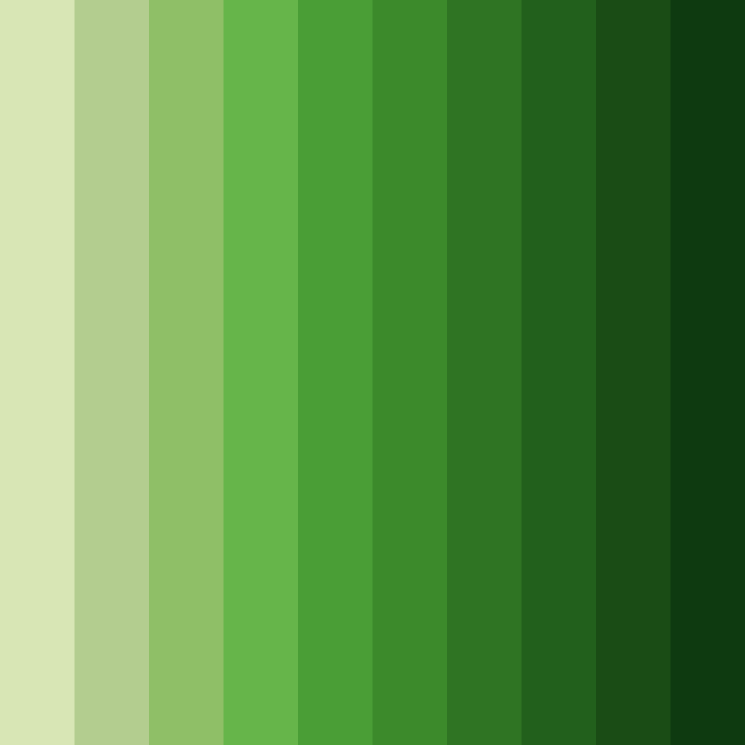 Download emerald embrace color palette PNG image (square)
