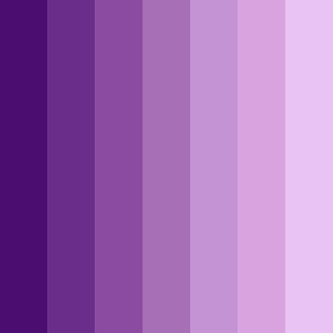 Download violet reverie color palette PNG image (square)