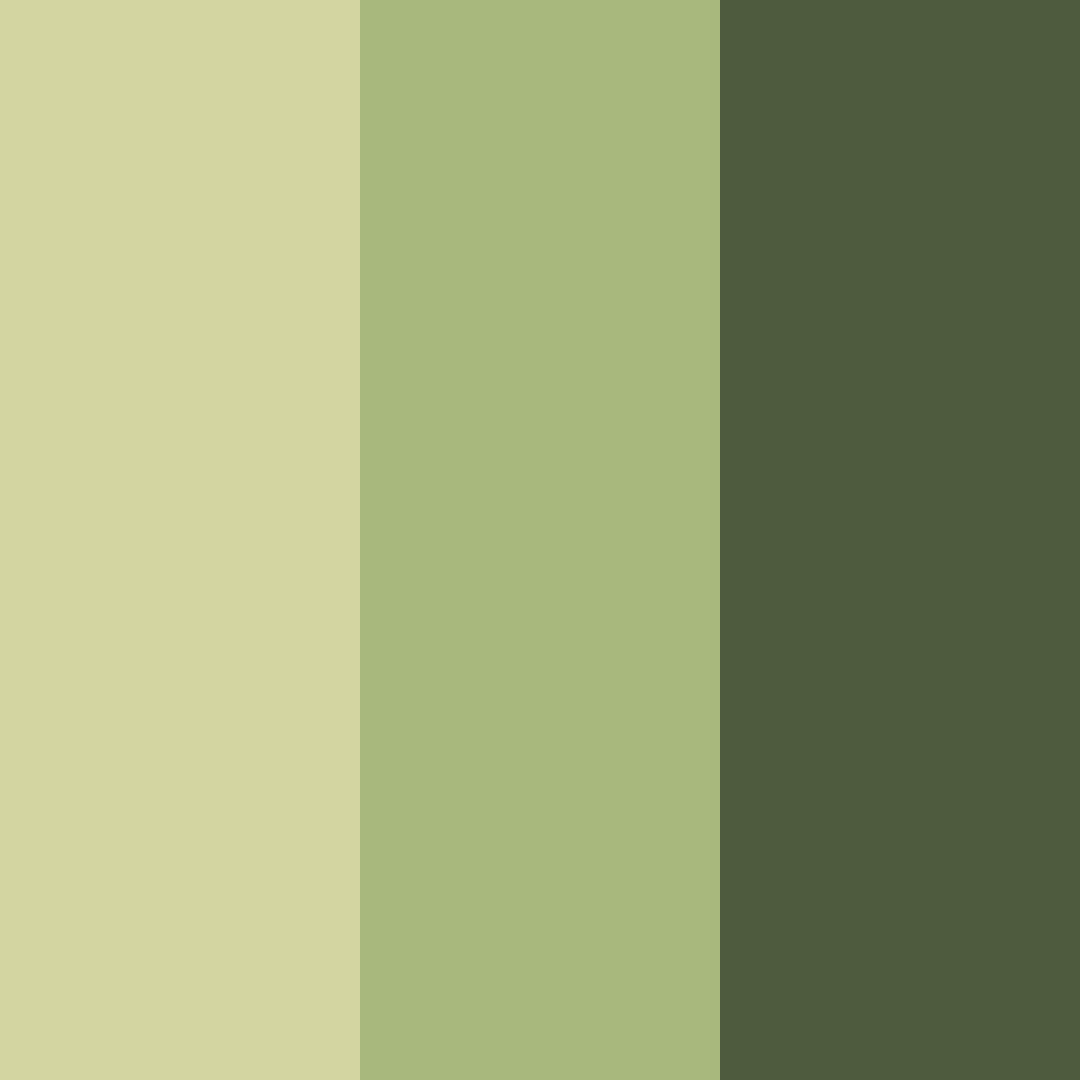 Download olive grove serenade color palette PNG image (square)