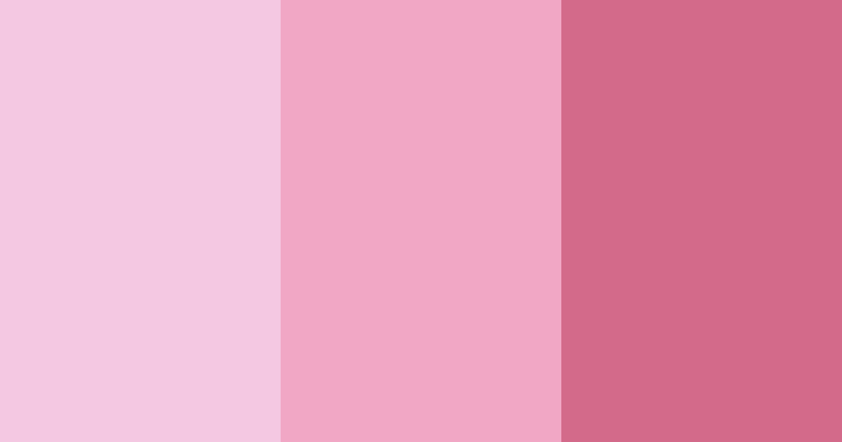 Download pink blossom color palette PNG image (landscape)