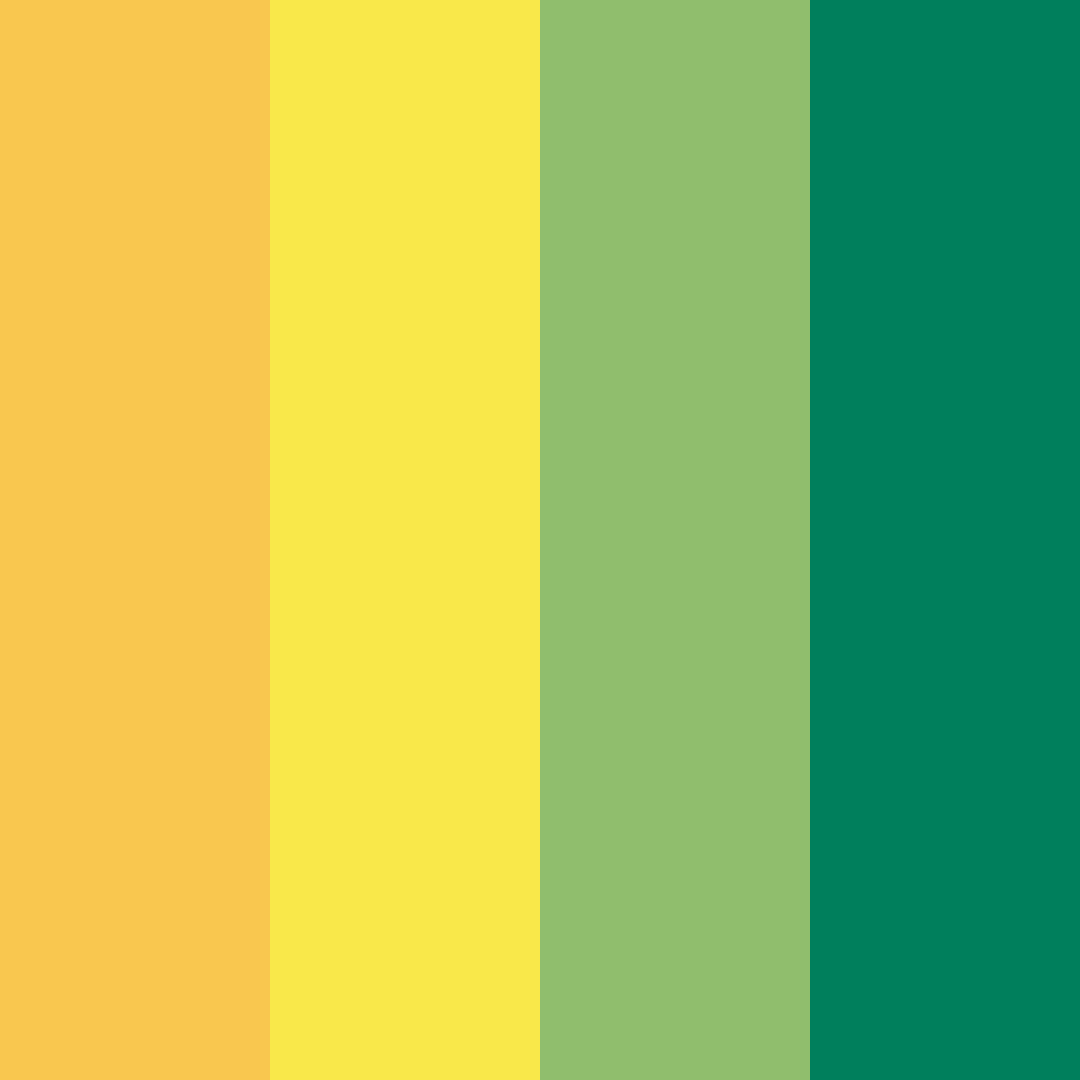 Download sunlit grove color palette PNG image (square)