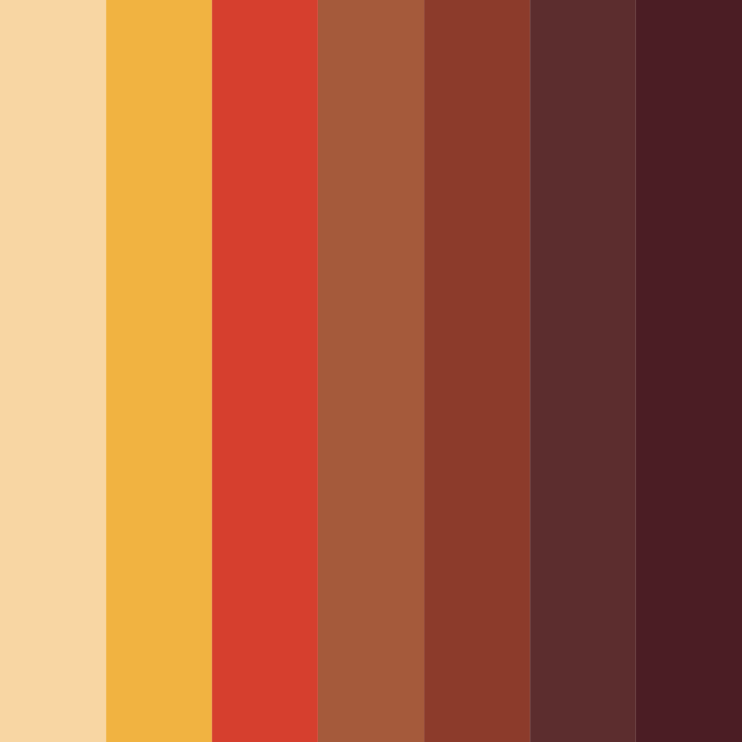 Download ember horizon color palette PNG image (square)
