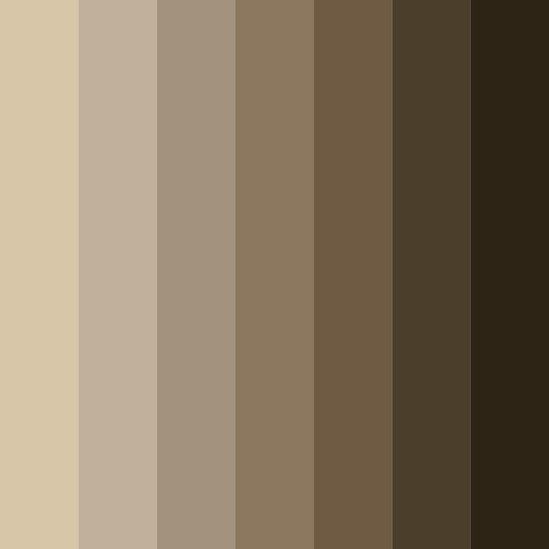 Download rich espresso harmony color palette PNG image (square)