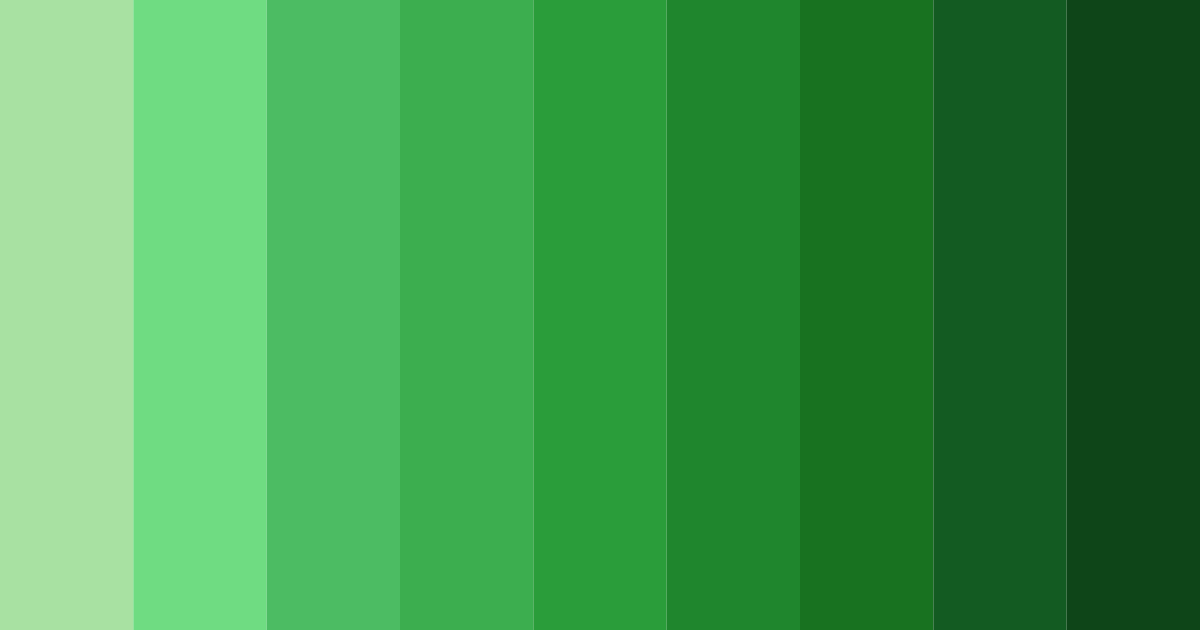 Download emerald haven color palette PNG image (landscape)
