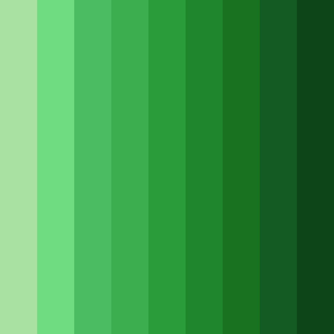 Download emerald haven color palette PNG image (square)
