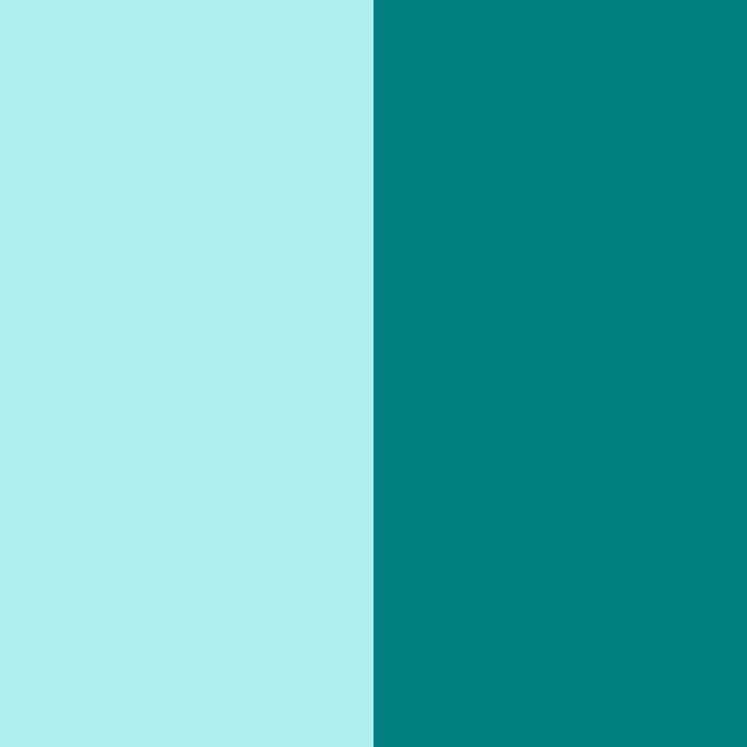 Download tropical serenity color palette PNG image (square)