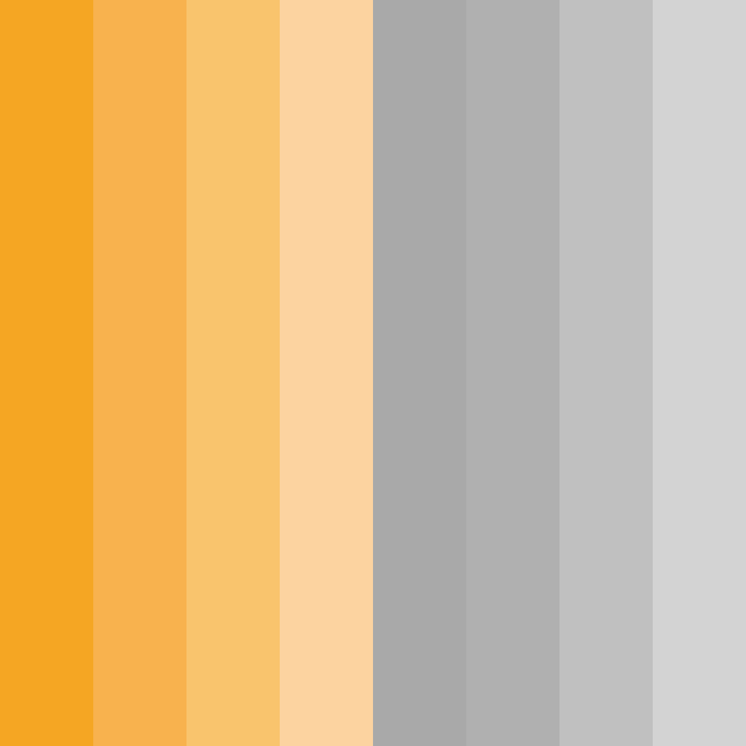 Download sunset serenity color palette PNG image (square)